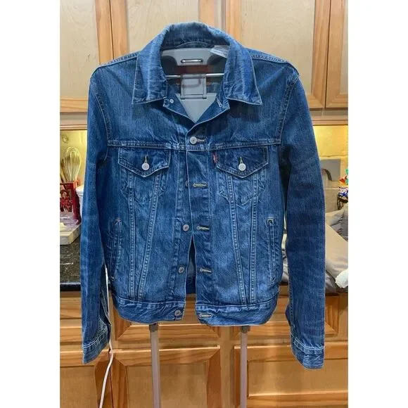 Levi’s 2012 Trucker Denim Jacket - Medium Wash - Men’s Small … - Picture 1 of 12